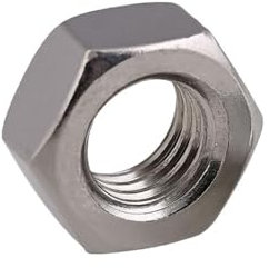 1/2/5/10 Stück M4~M20 Metrisches Linksgewinde Sechskantmutter 304 Edelstahl Umkehrgewinde Sechskantmuttern Linkszahn Muttern DIN934 (Color : Stainless Steel 304, Size : M16 1pcs)
