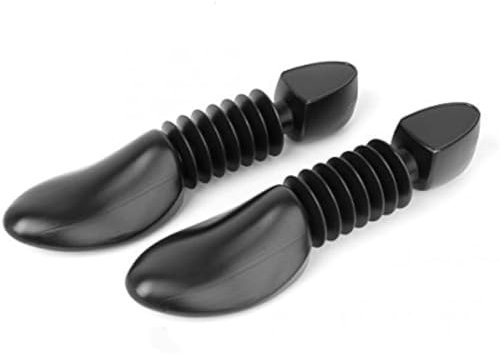 DUANxiaoyanK 5 pares de árboles de zapatos, extensor de árbol de zapatos de plástico, soporte para moldear botas, estirador de zapatos, moldeador de botas, para hombres, Black, Talla única