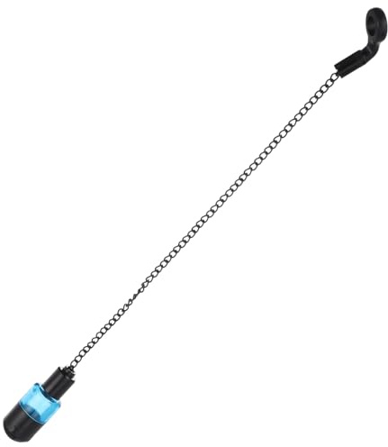 TOKIDNY Alarma Mordida Pesca con Luz Azul Indicador Práctico y Tensores Duraderos para Surfcasting y Pesca Nocturna Accesorio Versátil para Caña Fácil Instalación y Uso