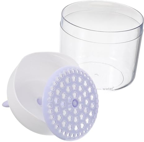PRETYZOOM Transparenter Gesichtsschaumer Foaming Bottle mit Schnellem Feinem Schaum für Tiefenwirksame Porenreinigung Wiederverwendbar Leicht und Tragbar für Gesichtsreinigung und Reisen