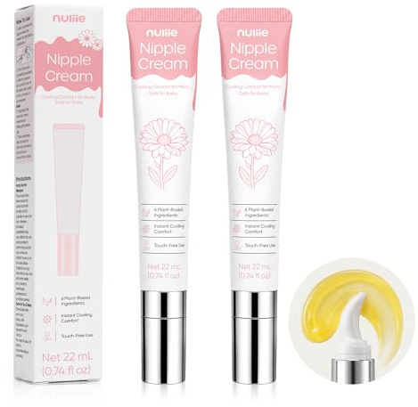 Nuliie Nipple Cream Safe for Breastfeeding 2pcs