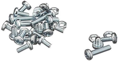 eitech 00108 Metallbaukasten - Ergänzungs-Set Schrauben und Muttern, 60 Muttern M4 sowie 60 Schrauben (Kreuzschlitz M4x6 bis M4x16), Bastelset Modellbau Kinder und Erwachsene