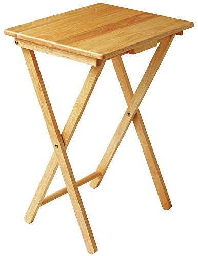 EASY - Solid Wood Folding TV / Laptop / Craft Table - Antique Pine by Watsons on the Web