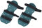 Lawn Aerator Shoes, Grass Spike Aerators Sandals Manual Aerating Spiked Boots Plastic Footwear spikers Heavy Duty Scarifier with 3 Secure Adjustable Straps for Home Garden Patio Yards Lawns Care