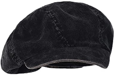 Japanische übergroße Cord-Newsboy-Hüte für Frauen, Vintage-Unisex, Paperboy-Maler-Baskenmütze