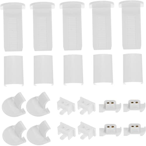 BESTOYARD 32pcs Pleated Blind Repair Tabs Blind Stem Replacements Vertical Slats