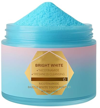 OIXYAZ Sbiancamento Denti Professionale,Polvere Sbiancante per Denti,Sbiancante Denti Professionale,Anti-Macchie Profonde,Sorriso Immediato,Delicato per Denti Sensibili,Fresh Breath