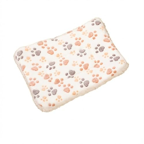 Quppa Orthopädisches Hundebett,Waschbar Hundekissen,Umkehrbar Weiche Warme Hundematte für kleine Hunde Katze Welpen,60 * 45CM Weiß
