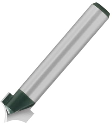 Fasfrässtål 6,35 mm skaft borrmaskinstillbehör | Spetsig Gravyrfräs för användning på laminatbrädor, metallmöbler avgradning, reparation av slipmaskiner, snickare