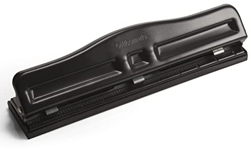 OIC® Justerbar 3-hålsstans, svart
