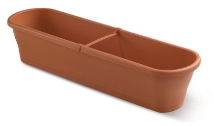 Elho Pflanzgefäß corsica balkonkasten, 80cm, tonrot
