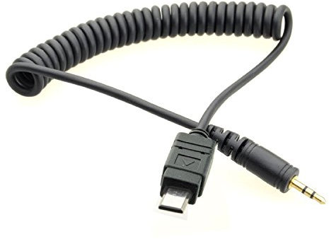 DSLRKIT sostituzione per cavo di connessione a spirale Sony 2.5mm-S2 2.5-S2