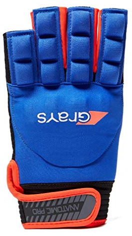 Grays Anatomic Pro vänsterhänta hockeyhandskar BLÅ M