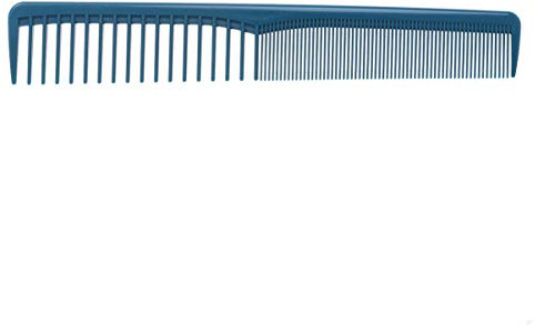 Beaupretty Pettini da Taglio Antistatici a Grana Grossa E Dentatura Fine Pettinatura Styling Pettine per Tutti Gli Usi Taglio Blu