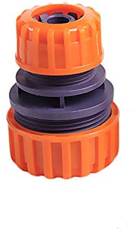 T&F Plastic 1/2 to 3/4 Hose Connector Kit: 2-Way Adapter, Hose Repair, Multi-Tap, Spray Nozzle