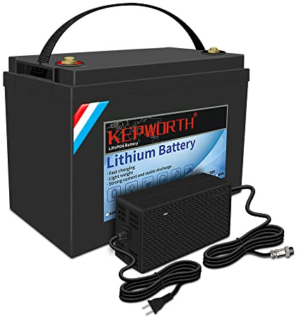 12 V 100 Ah LifePo4 Akku Deep Cycles mit BMS Lithium Akku für Schleppfischermotor RV Solarmodule, Haushaltsgeräte unterstützen Serien und Parallel