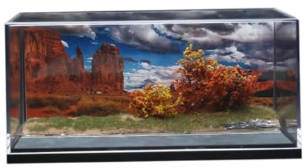 Sharplace 1/64 Modellauto-Szene, Diorama-Hintergrund, Szene, Modell, Landschaft, Display, Hintergrund, Handwerk, Park, Hintergrund, Szene für Figuren,