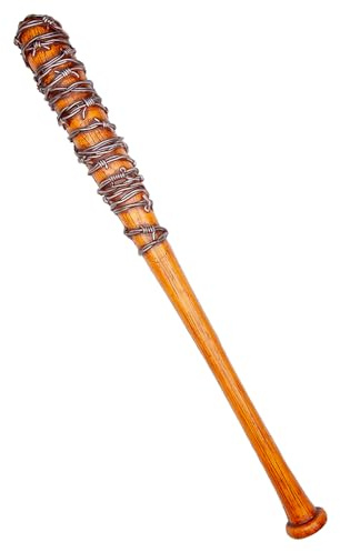 WIcked Costumes Baseballschläger mit Stacheldraht, Filmqualität, Requisite – Kostümzubehör