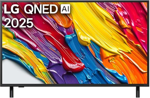 LG 43QNED82A6B TV 43 Zoll (109 cm) 4K QNED AI TV (α7 Gen8 4K AI Prozessor, webOS 25, 60Hz) [Modelljahr 2025]