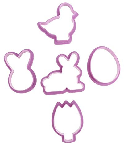 HOMOBABE 10pezzi Stampo Per Biscotti Tema Pasquale Di Tagliabiscotti Per Decorazioni Festive e Dolci Fatti Casa