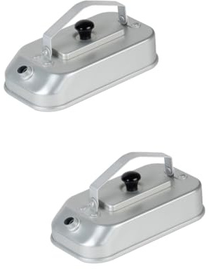 UPKOCH 2 Pièces Bouilloire de Camping Aluminium Kettle Multifonctionnel pour Boissons Chaudes Accessoire de Cuisine de Plein Air