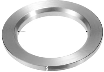 HFGDRH Anello Centratura Cerchione, 4 Pezzi da OD 82 mm a ID 57,1 66,5 72,6 74, Anelli di centraggio del mozzo dell'auto in Lega Alluminio Distanziatore Centrale Foro della Ruota(82-74.1mm)