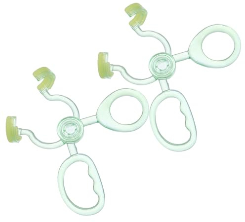 PLAFOPE Strumenti per L’Inserimento e Rimozione Lenti a Contatto Invisibili Bastoncini Piccoli Portatili Verdi Accessori per Lenti a Contatto da Viaggio ed Eventi Set da 2 Pezzi