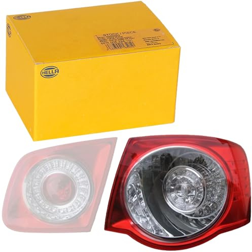 HELLA 2SD 983 150-041 Rückleuchte - LED - äusserer Teil | Kompatibel mit: VW JETTA III