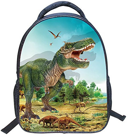 Kindergartenrucksack Wasserdicht Rucksäcke 3D Dinosaurier Pattern Kinder Schultasche Kindergartentasche (Stil ZZ43)