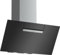 Bosch DWK87EM60 Serie 2 Schrägesse, 80 cm breit, Um- & Abluft, Made in Germany, LED-Beleuchtung gleichmäßige Ausleuchtung, DirectSelect intuitive Bedienung, 3 Leistungs- & 1 Intensivstufe, Schwarz