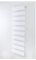 64cm x 165cm - White Curtians - Zebra/Vision Blinds - Double layer Fabric Roller shades - Day and Night Blind for Windows and Doors