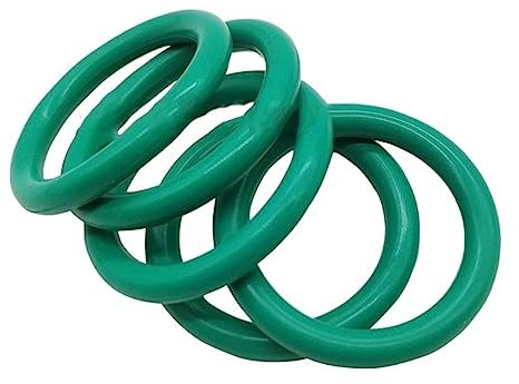 Nitrilkautschuk Dichtungsring Dichtung Lippe， 5 Stück O-Ring FKM Dichtring Reparatur Skelett Öldichtung, Drahtdurchmesser 5mm Außendurchmesser 13mm-80mm Dichtung(OD 16mm)