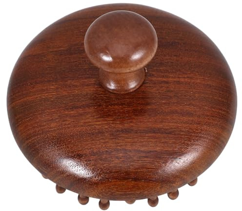 Veemoon Peigne de Massage Crânien pour Hommes et Femmes Brosse de Massage Du Outil de Toilettage Ergonomique Naturel Convient à Tous Types de Cheveux