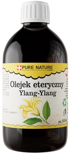 CHOSA Ätherisches Öl YlangYlang 500ml - 100% Natürliches Duftöl für Diffuser Aromatherapie - Luftbefeuchter - Sauna & Massage – Intensiver Raumduft