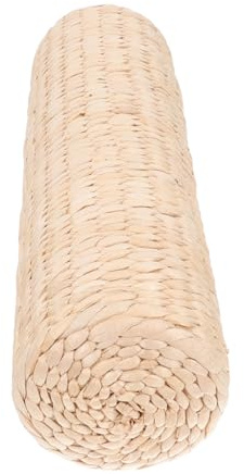 Alipis Cuscino Cervicale Rotondo in Rattan, Confortevole per Collo