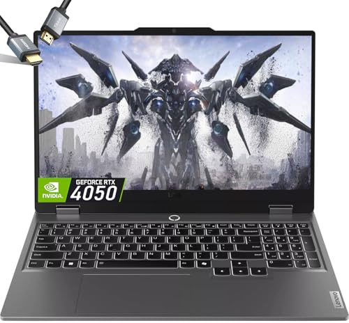 Lenovo LOQ 15 Gaming Laptop RTX 4050 - Intel Core i5-12450HX Beat AMD Ryzen 7 4800H - 32 GB di RAM| SSD da 2 TB -15,6 FHD Display 144 Hz - Tastiera retroilluminata - Windows 11 - PC portatile Gamer