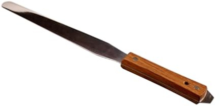 Espátula de tinta para serigrafía, esparcidor de tinta flexible para serigrafía, raspador de mango de madera duradero, herramienta de arte versátil para aceites, acrílicos y limpieza de impresión 3D