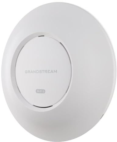 kenable Punto de Acceso Wi-Fi 6 Grandstream GWN7660E AX3000-3Gbps PoE+ Banda Dual 3x3 MIMO - Ethernet Gigabit - 256 Clientes