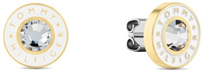 Tommy Hilfiger Jewelry Clous d'oreilles pour Femme avec cristaux - 2780809