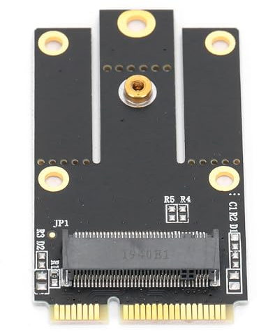 NGFF Key A M.2 a Mini PCI-E Tarjeta Adaptadora WiFi PC, Portátil Inalámbrico Bluetooth Tarjeta de Red Convertidor, para XP 7 8 10, para Linux, para Vista 32/64, para Mac 10 OS