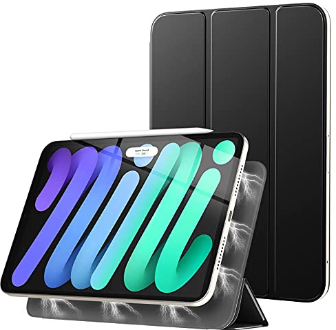 TiMOVO Hülle für iPad mini 7 A17 Pro 8.3/Mini 6. Gen, Schwarz