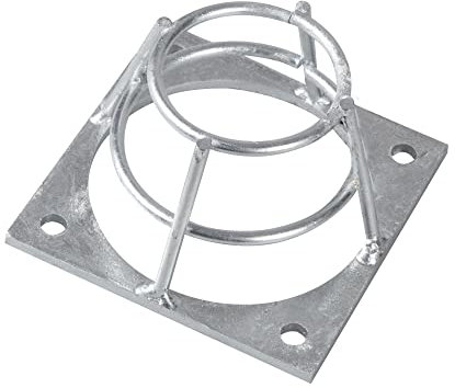 Windhager Nesträuberschutz für Nistkästen, sicherer Fluglochschutz, Spechtschutz, Zubehör für Nistkasten, 7 x 7 x 4cm
