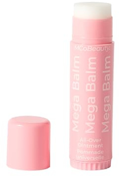 MCoBeauty - Mega Balm All-Over Ointment - Multi-Purpose Peach-Scented Balm for Hydrating Lips, Elbows, and Cuticles - Conditioning Blend - Versatile Holiday Essentials