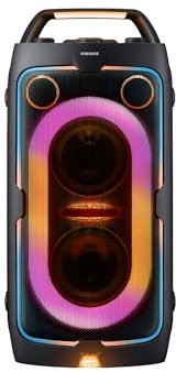 Samsung Torre de Sonido MX-ST40F/ZF Party Lights, 12h de autonomía, 160W, Waterproof, Certificado IPX4, Modo Jam Session, Sound Tower App