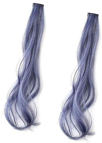 Fashion Highlight Hairpiece Hairclip Hair Strands Extension for Quick Hairstyle Transform Comfortable All Day Wear Curly Extension