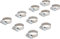 BGS 8095-16x25 | Abrazaderas de manguera | inoxidable | 16 x 25 mm | 10 piezas
