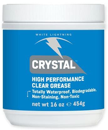 White Lightning Crystal Grease Biodegradable, Non-Toxic Grease, 1lb Tub