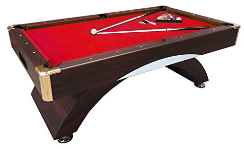 Mesa de Billar Juegos de Billar Pool 7 ft Carambola Medición de 188 x 94 cm Napo Nuevo embalado Disponible Rojo!MAS Vendido