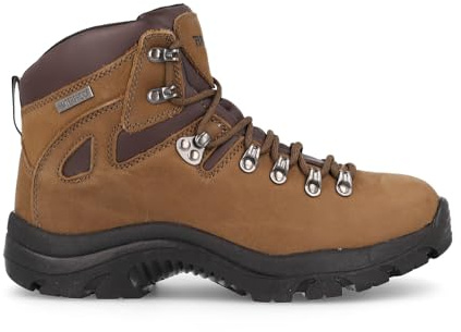 VÄGGAR - Nobuck Mountain Boot Fuktade Waterproof Roncesvalles Brun - Storlek 41