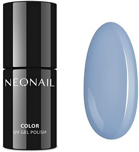 NEONAIL - Esmalte de uñas UV, 7,2 ml, azul, diseño de ángel